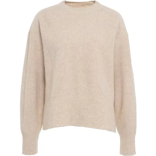 Wool Pullover Knitwear Aw24 , female, Sizes: L, S, M - closed - Modalova