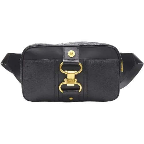 Leather crossbody-bags , female, Sizes: ONE SIZE - Versace - Modalova