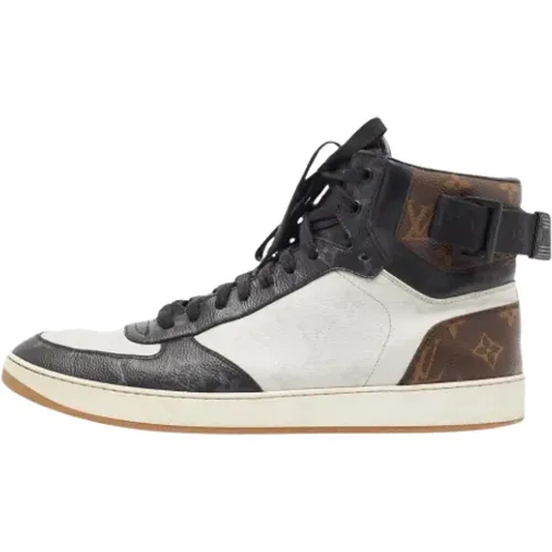 Pre-owned Leather sneakers , male, Sizes: 10 UK - Louis Vuitton Vintage - Modalova
