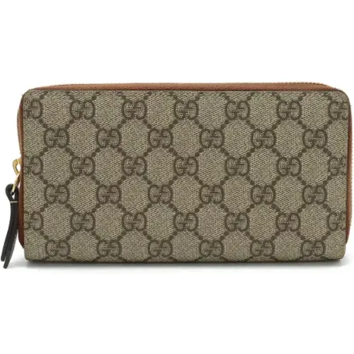 Pre-owned Canvas wallets , female, Sizes: ONE SIZE - Gucci Vintage - Modalova