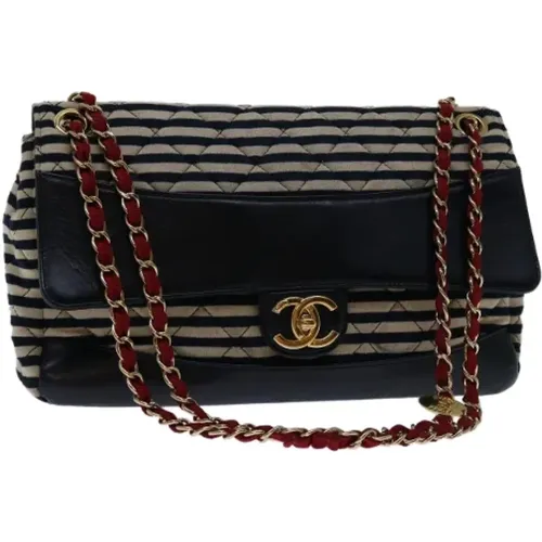 Pre-owned Cotton chanel-bags , female, Sizes: ONE SIZE - Chanel Vintage - Modalova