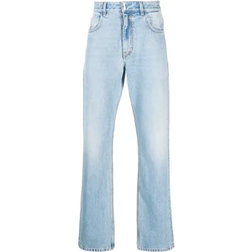 Mid-Rise Loose-Fit Denim Jeans , male, Sizes: W33, W30, W31 - Givenchy - Modalova