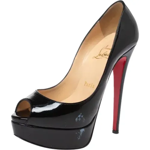 Pre-owned Leather heels , female, Sizes: 2 UK - Christian Louboutin Pre-owned - Modalova