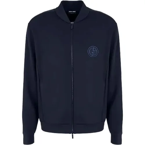 Ubwz Blouson Jacket , male, Sizes: L - Giorgio Armani - Modalova