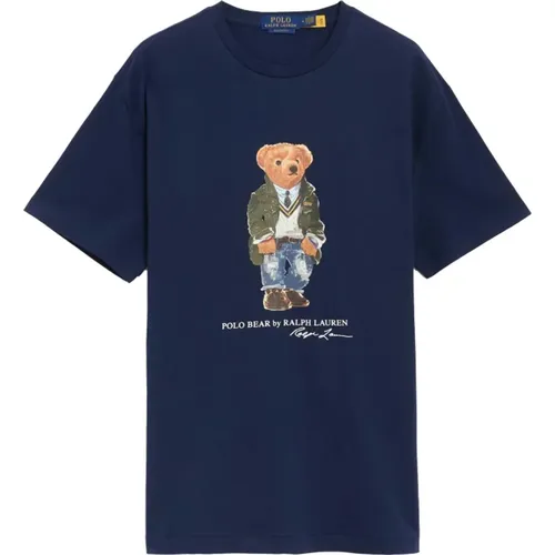 Klassisches Polo-Shirt , Herren, Größe: L - Ralph Lauren - Modalova