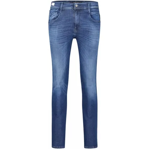Hyperflex Stretch Slim-Fit Jeans für Herren , Herren, Größe: W29 L30 - Replay - Modalova
