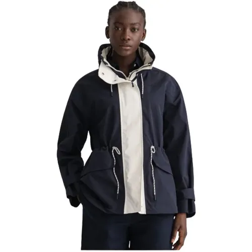 Ultra Wide Water-Repellent Jacket , female, Sizes: M, L, XL - Gant - Modalova