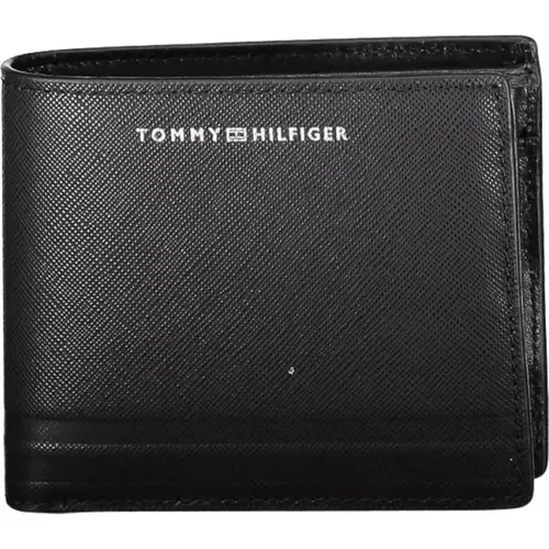 Leather Wallet , male, Sizes: ONE SIZE - Tommy Hilfiger - Modalova