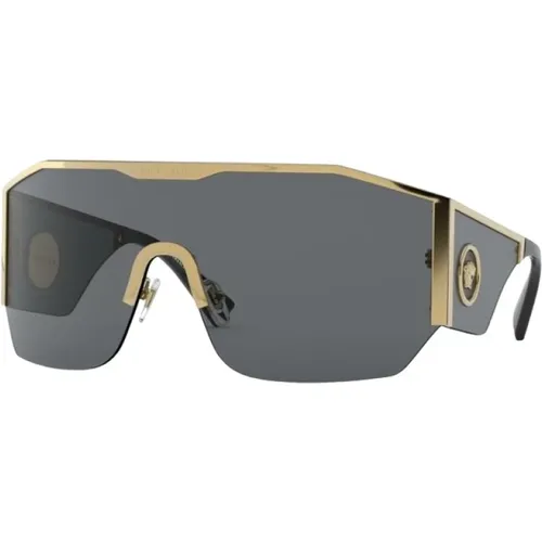 Sunglasses Medusa Halo VE 2220 , male, Sizes: 41 MM - Versace - Modalova