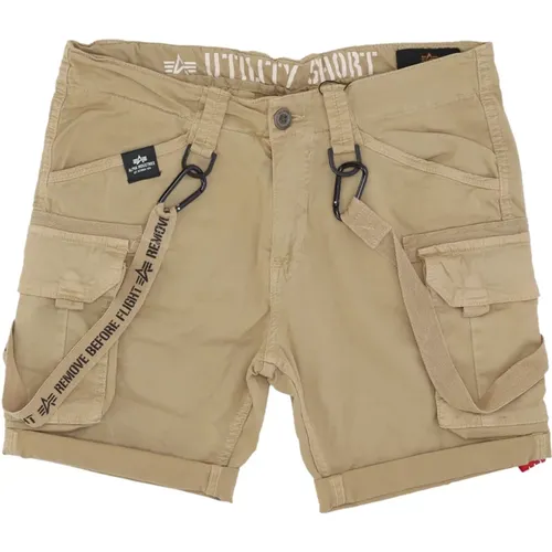 Utility Shorts für Männer , Herren, Größe: W28 - alpha industries - Modalova