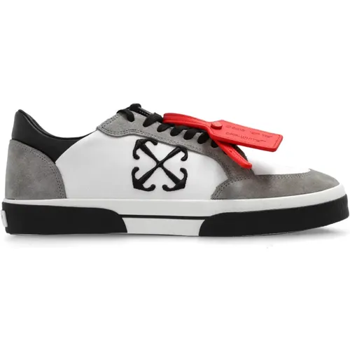 Neue niedrig vulkanisierte Sneakers , Herren, Größe: 45 EU - Off White - Modalova