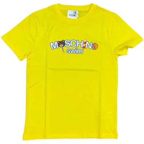 T-Shirts , male, Sizes: XL, M, S, L - Moschino - Modalova