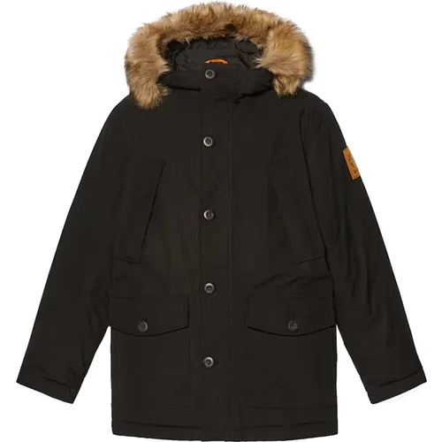 Schwarzer Wasserdichter Ridge Scar Herrenparka , Herren, Größe: XL - Timberland - Modalova