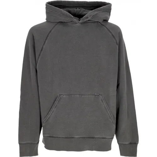 Flint Hooded Garment Dyed Hoodie , Herren, Größe: M - Carhartt WIP - Modalova