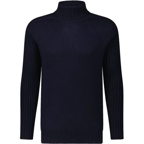 Woll Rollkragenpullover Moderner Stil , Herren, Größe: 3XL - Gran Sasso - Modalova