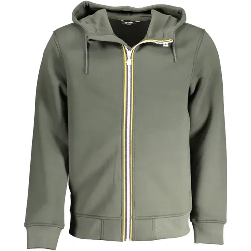 Sporty Hooded Jacket , male, Sizes: 2XL, XL - K-way - Modalova