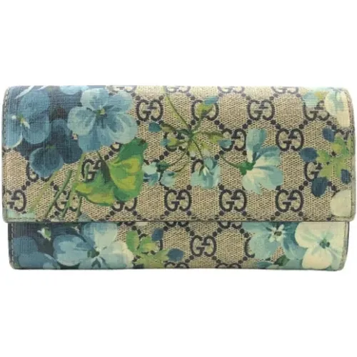 Pre-owned Canvas wallets , female, Sizes: ONE SIZE - Gucci Vintage - Modalova