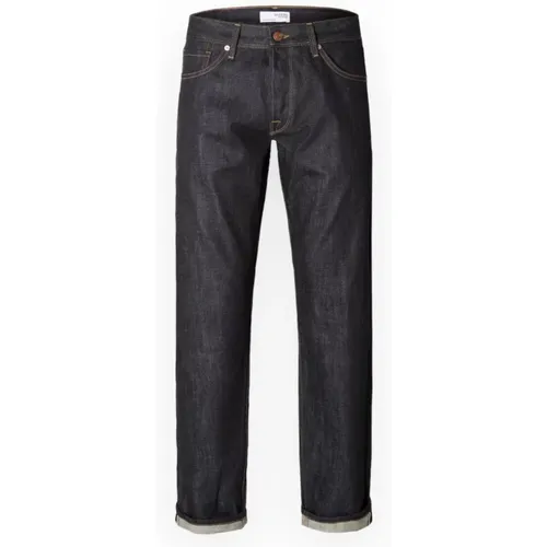 Straight Jeans for Men , male, Sizes: W31 - Selected Homme - Modalova