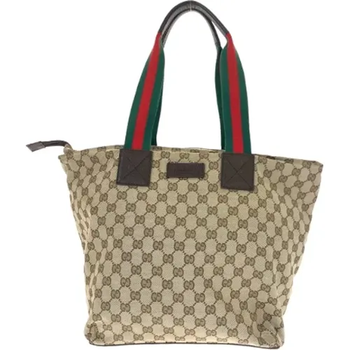 Pre-owned Canvas gucci-bags , female, Sizes: ONE SIZE - Gucci Vintage - Modalova