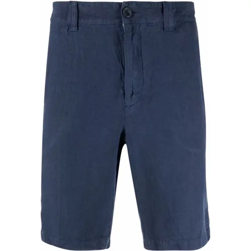 Linen shorts , male, Sizes: 2XL - 120% lino - Modalova