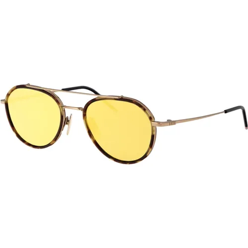 Stylische Sonnenbrille mit einzigartigem Design - Thom Browne - Modalova