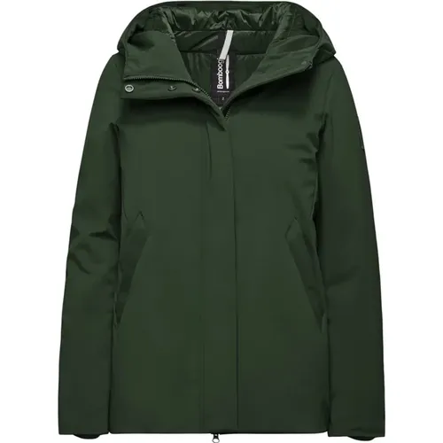 Material Padded Jacket , female, Sizes: M, 3XL, S, L, XS, XL - BomBoogie - Modalova