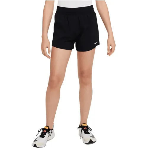 Sportliche Dri-Fit Junior Shorts , Damen, Größe: L - Nike - Modalova