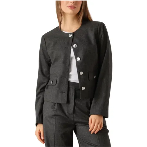 Vielseitiger Wake Tailored Jacket für Frauen , Damen, Größe: L - Second Female - Modalova