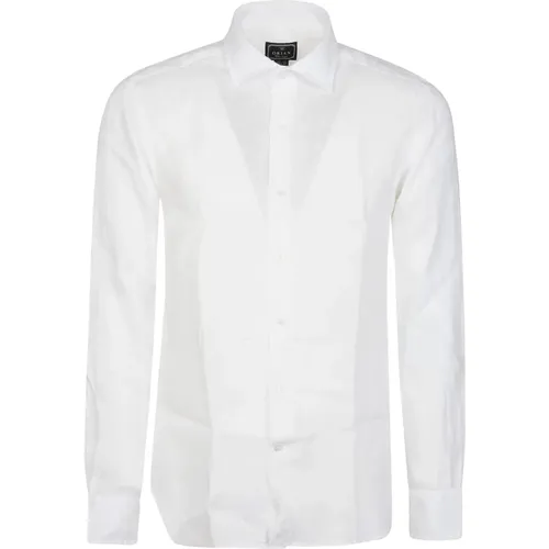 Bianco Slim Langarm Hemd,Casual Shirts,Slim Fit Langarmhemd,Rosa Slim Langarm Hemd,Blaues Slim Fit Langarmhemd - Orian - Modalova