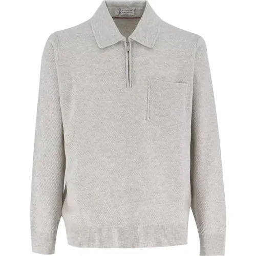 Moderne Polo Shirt Stil - BRUNELLO CUCINELLI - Modalova