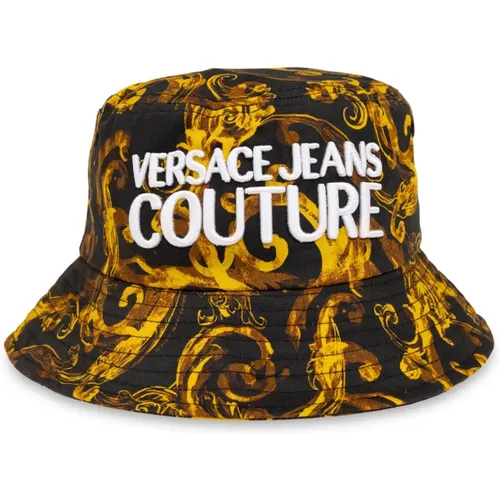 Eimerhut mit Logo , Herren, Größe: L - Versace Jeans Couture - Modalova