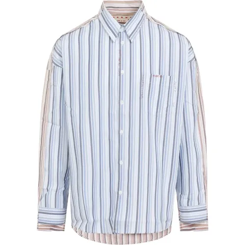 Lake Shirt , male, Sizes: L, XL - Marni - Modalova