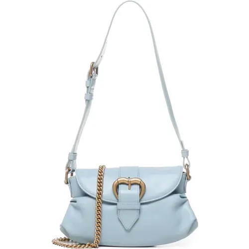 Heart-shaped Flap Bag in Sugar Paper , female, Sizes: ONE SIZE - pinko - Modalova