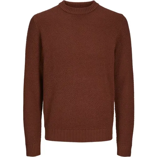 Eaton Knit Pullover , Herren, Größe: L - jack & jones - Modalova