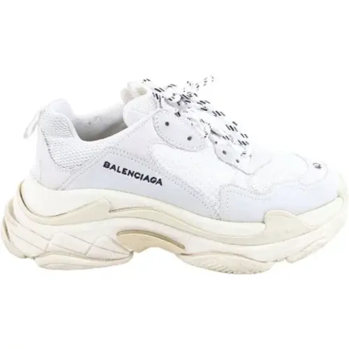 Pre-owned Fabric sneakers , female, Sizes: 9 UK - Balenciaga Vintage - Modalova