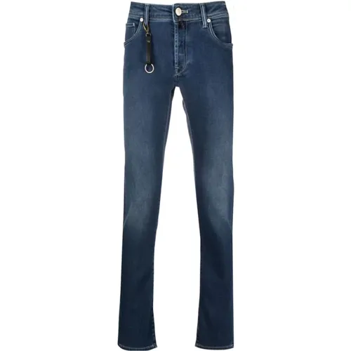 Slim Fit Mid-rise Jeans , male, Sizes: W31, W33, W38, W32 - Incotex - Modalova
