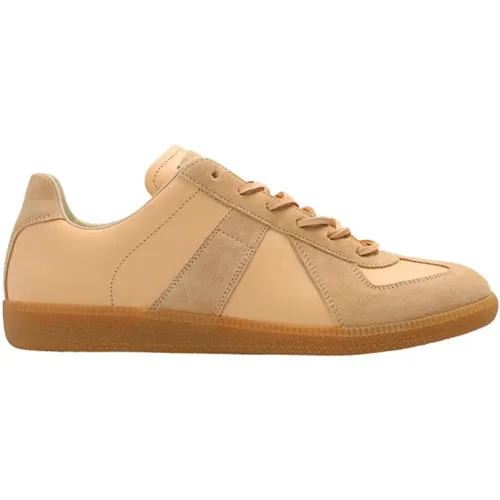 Sneakers with logo , male, Sizes: 6 UK, 6 1/2 UK - Maison Margiela - Modalova