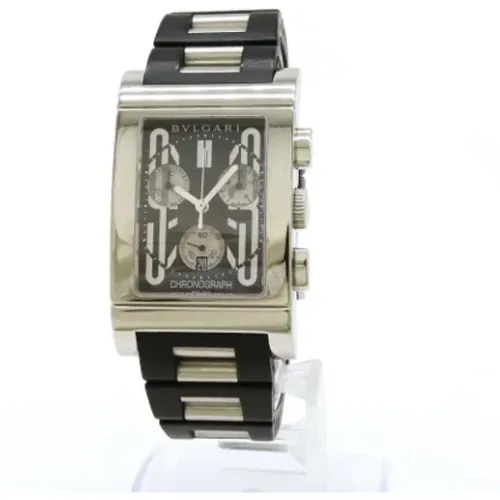 Pre-owned Glass watches , male, Sizes: ONE SIZE - Bvlgari Vintage - Modalova