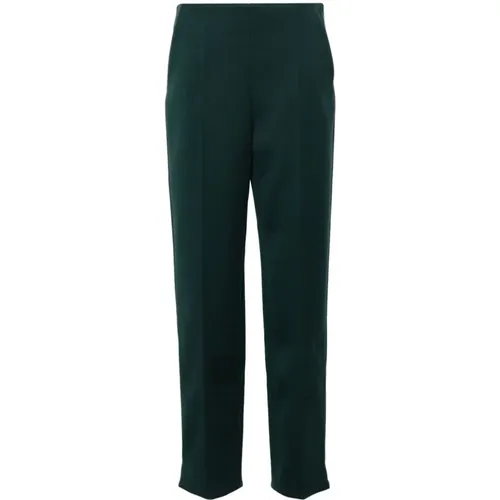 Forest Wool Blend Trousers , female, Sizes: XL, L, M - Giorgio Armani - Modalova