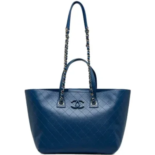 Pre-owned Leather totes , female, Sizes: ONE SIZE - Chanel Vintage - Modalova