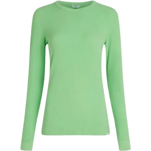 Stylisches Longsleeve T-Shirt , Damen, Größe: L - Penn&Ink N.Y - Modalova