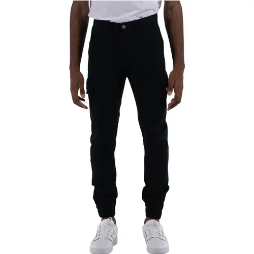Cargo Molla Slim-fit Pants , male, Sizes: W30 L32 - Guess - Modalova