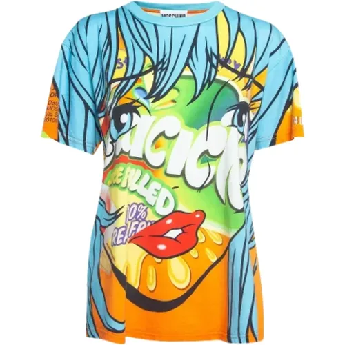 Pre-owned Cotton tops , female, Sizes: L - Moschino Pre-Owned - Modalova