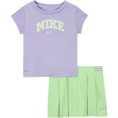 Lila Kleid Set Schule Stil Nike - Nike - Modalova