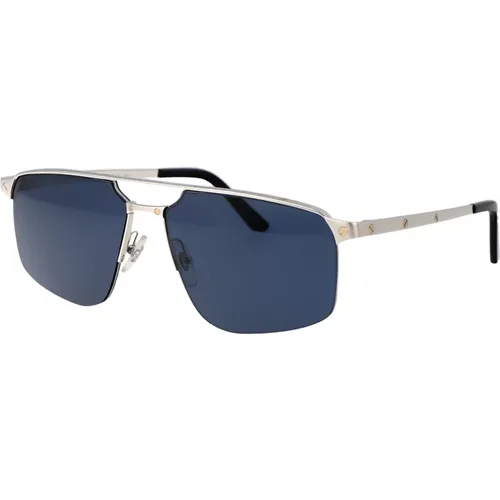 Stylish Sunglasses Ct0385S , male, Sizes: 60 MM - Cartier - Modalova