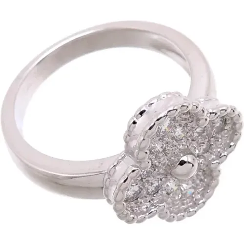 Pre-owned White Gold rings , female, Sizes: ONE SIZE - Van Cleef & Arpels Pre-owned - Modalova