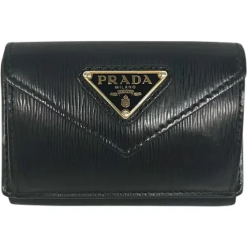 Pre-owned Leather wallets , female, Sizes: ONE SIZE - Prada Vintage - Modalova