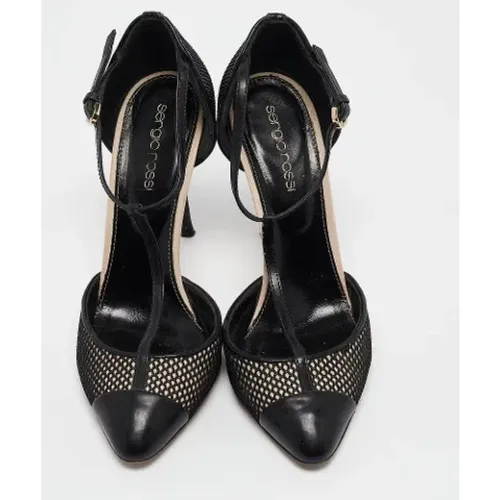 Pre-owned Mesh heels , female, Sizes: 3 1/2 UK - Sergio Rossi Pre-owned - Modalova