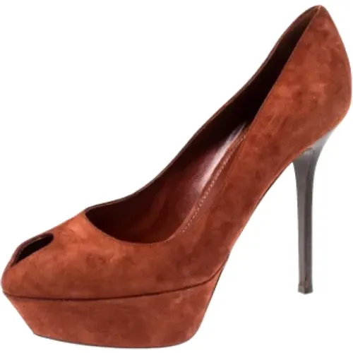 Pre-owned Wildleder heels , Damen, Größe: 39 EU - Sergio Rossi Pre-owned - Modalova