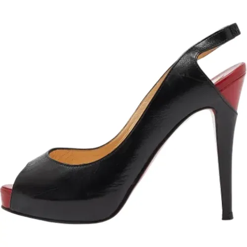 Pre-owned Leather sandals , female, Sizes: 5 UK - Christian Louboutin Pre-owned - Modalova